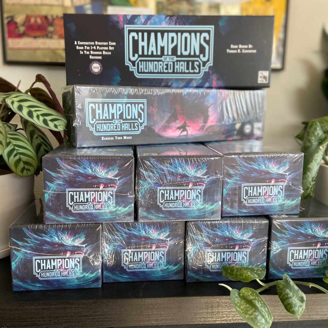 Champions of the Hundred Halls: A Cooperative Strategy Card Game